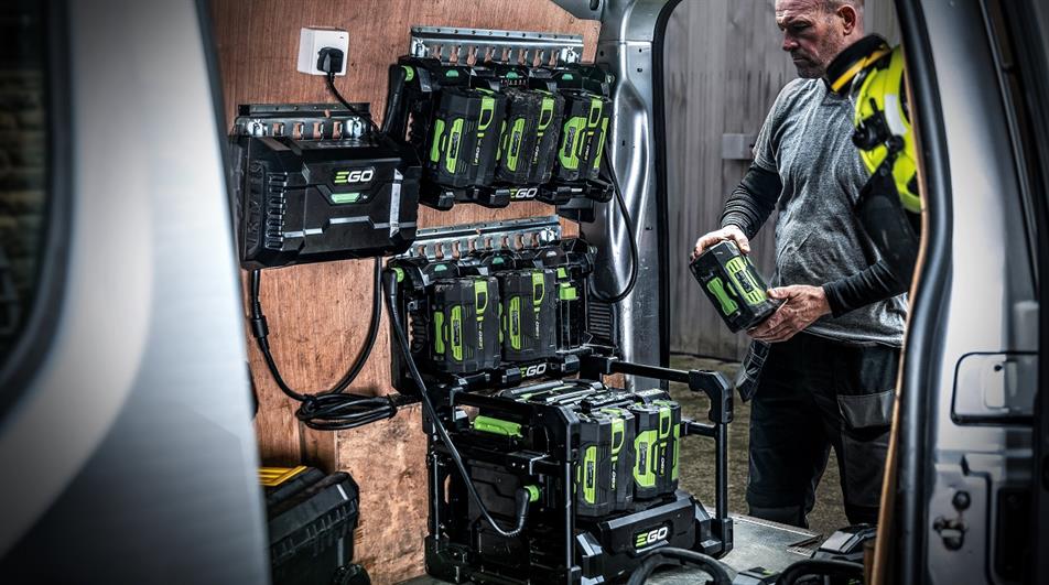 EGO's charging system